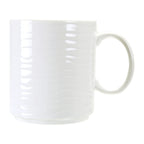 Thumbnail image #2 for International Tableware Wave WA-68 12 oz Porcelain Coffee Mug with Handle, Round, Bright White Case of 3 Dozen
