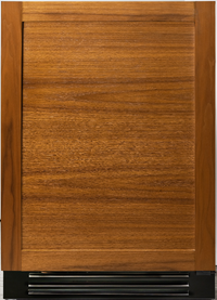 True Residential 24-Inch Undercounter Dual-Zone Wine Cooler with Solid Overlay Panel Ready Door