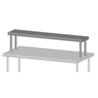 Thumbnail image #1 for SPG International Universal Stainless TSS-18-10 Stainless Steel Single Overshelf, 10" Wide, 16 Gauge