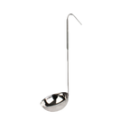 Thumbnail image #1 for Thunder Group SLOL208 12 oz Stainless Steel One-Piece Serving Ladle with Grey Vinyl Handle Case of 60