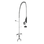 Thumbnail image #1 for Component Hardware Encore KLP50-10L4-S Pre-Rinse Faucet Assembly, Deck Mount, Single Hole, Double Pantry, 38-5/8 in Flexible Gooseneck Case of 6