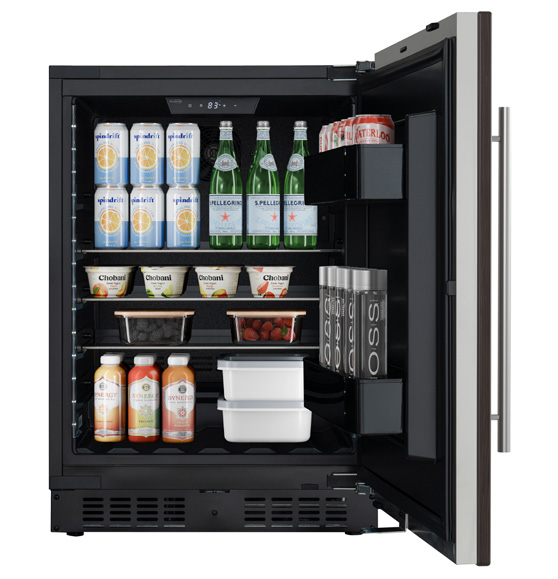 Product image #7 for KoolMore Panel-Ready Compact Undercounter Refrigerator, 1 Section, Stainless Steel