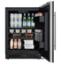 Thumbnail image #7 for KoolMore Panel-Ready Compact Undercounter Refrigerator, 1 Section, Stainless Steel