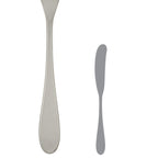 Thumbnail image #1 for Steelite International La Tavola, Premiere SS 5505J045 Butter Spreader, 7", 13/0 Stainless Steel Pack of 1 Dozen