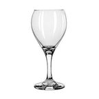 Thumbnail image #1 for Libbey Teardrop 3957 All Purpose Wine Glass, 10-3/4 oz., Partially Tempered, Stemmed, 7-1/4"H