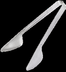Thumbnail image #4 for Carlisle 8-Inch Pastry Tongs, One-Piece 18/8 Stainless Steel, Mirror Polished Finish