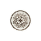 Thumbnail image #2 for Steelite International ZABA A105P804 Round Alumina Vitrified Plate, 5-3/4", Talara Vida Brown Case of 2 Dozen
