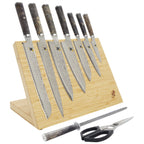 Thumbnail image #1 for Zwilling J.A. Henckels Miyabi 5000 Mcd 67 1019777 SG2 Powder Steel Kitchen Knife, 100-Layer Damascus, Karelian Birchwood Handle