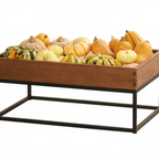 Thumbnail image #2 for Cal-Mil Milo 23854-6-13 Display Riser, Rectangular, Black Powder-Coated Metal, 12"W x 20"D x 6"H