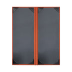 Thumbnail image #2 for Risch Rio RIO-2V 4.25X11 Hardback Vinyl Reptilian-Pattern Double-Fold Menu Cover, 2-View, 4-1/4" x 11" Case of 25