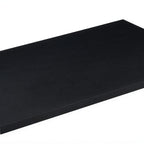 Thumbnail image #1 for ATSMFG ATE3072-BLK Rectangular Laminated Table Top, 30" x 72", Black, 1.5" Thick, PVC Black Edge