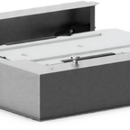 Thumbnail image #1 for Cadco Bakerlux™ XHC-021-P2 ™ Full Size Station Water Tank Kit for 2 Pieces, Stainless Steel & Plastic
