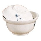 Thumbnail image #1 for Thunder Group Blue Bamboo 3201CBB 5-1/4-Inch Round Melamine Noodle Bowl Lid, Break-Resistant Case of 6 Dozen