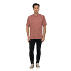 Thumbnail image #1 for Chef Works Springfield BCSZ009-BRI-XS Unisex Short-Sleeve Chef Coat, Red Cotton/Poly Twill, XSmall