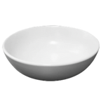 Thumbnail image #1 for Vertex China Elements E-80-C 7" Round Matte White China Pasta/Salad Bowl, 24 oz, Subtle Embossing Case of 2 Dozen