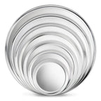 Thumbnail image #2 for New Star Foodservice Inc. 50806 10-Inch Coupe Pizza Pan, Solid Aluminum Case of 72