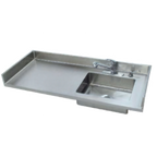 Thumbnail image #1 for IMC/Teddy TFS-3048 Countertop Food Display, Flat, 30"D x 48"W, 16-Gauge Stainless Steel