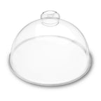 Thumbnail image #1 for Steelite International Delfin, Supermarket DFDRD13K00 Round Clear Acrylic Plastic Sampling Dome Top, 13 in Dia x 6 in H