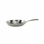 Thumbnail image #1 for Tuxton China Tuxclad RTPH-1201 12-Inch Stainless Steel Fry Pan, Uncoated, Induction Ready
