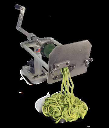 Product image #3 for Nemco Manual Vegetable Noodler for 9/64-Inch Spaghetti-Size Noodles