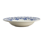 Thumbnail image #1 for Steelite Zaba Paloma Blue A120P050 Rolled Edge Pasta Bowl, 26 oz, 11.75" Round Vitrified China, Paloma Blue 1 Dozen