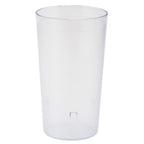 Thumbnail image #1 for Alegacy Foodservice Products PT12C 12 oz Clear Textured SAN Plastic Tumbler Case of 12