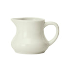 Thumbnail image #1 for Winco ACD-4-AW 4 oz Porcelain Creamer with Handle, American White Case of 3 Dozen