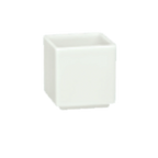 Thumbnail image #1 for Libbey Schonwald, Creative Complements 9336305 Square Porcelain Bowl, 2-3/4 oz, 2" x 2", Tall