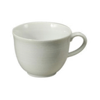 Thumbnail image #1 for 1880 Hospitality Botticelli by Oneida® R4570000525 Porcelain Coffee & Tea Cup, 3-1/2 oz, Handled, Embossed, Bright White Case of 3 Dozen