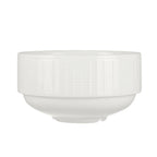Thumbnail image #1 for Steelite International Steelite Distinction, Willow 9117C1202 10 oz White Unhandled Stack Soup Cup, 4.25 x 2.25 in Case of 3 Dozen