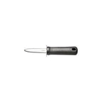 Thumbnail image #1 for CAC China ComfyGrip® KTCG-OK10 Oyster Knife, 7-1/4 in, Black Soft-Touch Handle, Stainless Steel, Dishwasher Safe Case of 72
