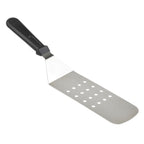 Thumbnail image #1 for TableCraft Products 10930 15-Inch Perforated Stainless Steel Turner with Black Plastic Handle Case of 12
