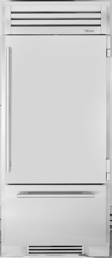 Product image #5 for 36-Inch Upright Refrigerator/Freezer Column with Built-In Ice Maker, Stainless Steel, Right-Hinged