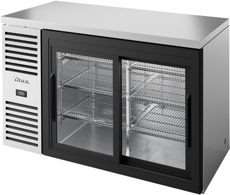 Product image #5 for True Premier Bar 52-Inch Two-Section Refrigerated Back Bar Cooler with Sliding Glass Doors