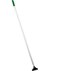 Thumbnail image #1 for AllPoints Foodservice Parts & Supplies Unger 1421534 Light-Duty Floor Scraper, 48-Inch Handle, Angled Head, 4-Inch Reversible Blade