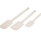 Thumbnail image #2 for Libertyware PBS95 Plastic Bowl Scraper, 10-1/8", Flat Head, White Case of 120