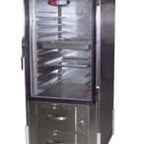 Thumbnail image #6 for Carter-Hoffmann (Middleby) hotLOGIX HL8-10-RW Full-Height Insulated Heated Holding Cabinet, Solid Door, 2-Drawer Warmer, 20-Pan Capacity
