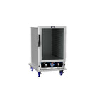 Thumbnail image #1 for Lockwood CA37-PF14-CD-R-HH Mobile Half-Height Heated Holding Cabinet, Clear Door, 13-Pan Capacity, Non-Insulated