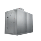 Thumbnail image #1 for AmeriKooler Quick Ship QF061077**FBRF-455A Indoor Quick Ship Walk-in Freezer, 5'-10 5/8" x 9'-9 1/4" x 7'-7" H,With Aluminum Floor, 4” thick AK