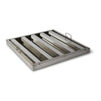 Thumbnail image #1 for Concasse MCLF20 Cooker Hood Filter, 20" x 20", Stainless Steel Case of 6