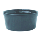 Thumbnail image #1 for International Tableware Cancun RAMF-2-LB 2 oz Ceramic Fluted Ramekin, Light Blue, 2-3/4" Diameter Case of 3 Dozen