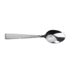 Thumbnail image #1 for International Tableware Cora CO-114 Dessert Spoon, 7-1/4" Long, 18/0 Stainless Steel, Brushed Satin Finish Pack of 1 Dozen