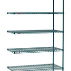 Thumbnail image #1 for Metro Super Erecta SE-2436K3-74-A5 Add-On Wire Shelving Unit, 36"W x 24"D x 74"H, 800 lb. capacity per shelf, 2000 lb. capacity per unit, 1" shelf