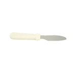 Thumbnail image #1 for Thunder Group SLWS004P Serrated Stainless Steel Sandwich Spreader with Rounded Tip and Plastic Handle Case of 120