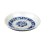 Thumbnail image #1 for Thunder Group Dragon 102.8DL Melamine Sauce Dish, 2 oz, 3-1/2 in Diameter, Blue Case of 80 Dozen