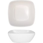 Thumbnail image #1 for International Tableware TN-32-MW Curved Square Stoneware Soup Bowl, 18 oz, Matte White, 5-3/4" Case of 2 Dozen