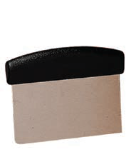 Product image #2 for American Metalcraft 6-Inch Stainless Steel Dough Cutter/Scraper with Plastic Handle
