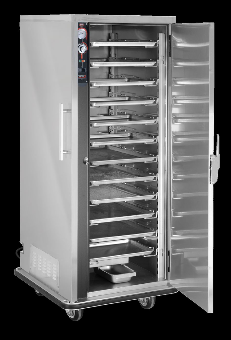 Product image #5 for Mobile Insulated Heated Holding Cabinet with Humi-Temp Heat System, 12-Pan Capacity, Stainless Steel