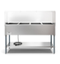 Thumbnail image #6 for KoolMore 4-Pan Electric Open Well Steam Table with Undershelf and Sneeze Guard