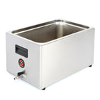 Thumbnail image #1 for Sammic 1180060 Sous Vide Cooker Tank with Tap, 28-Liter, Insulated, 1/1 GN, Stainless Steel